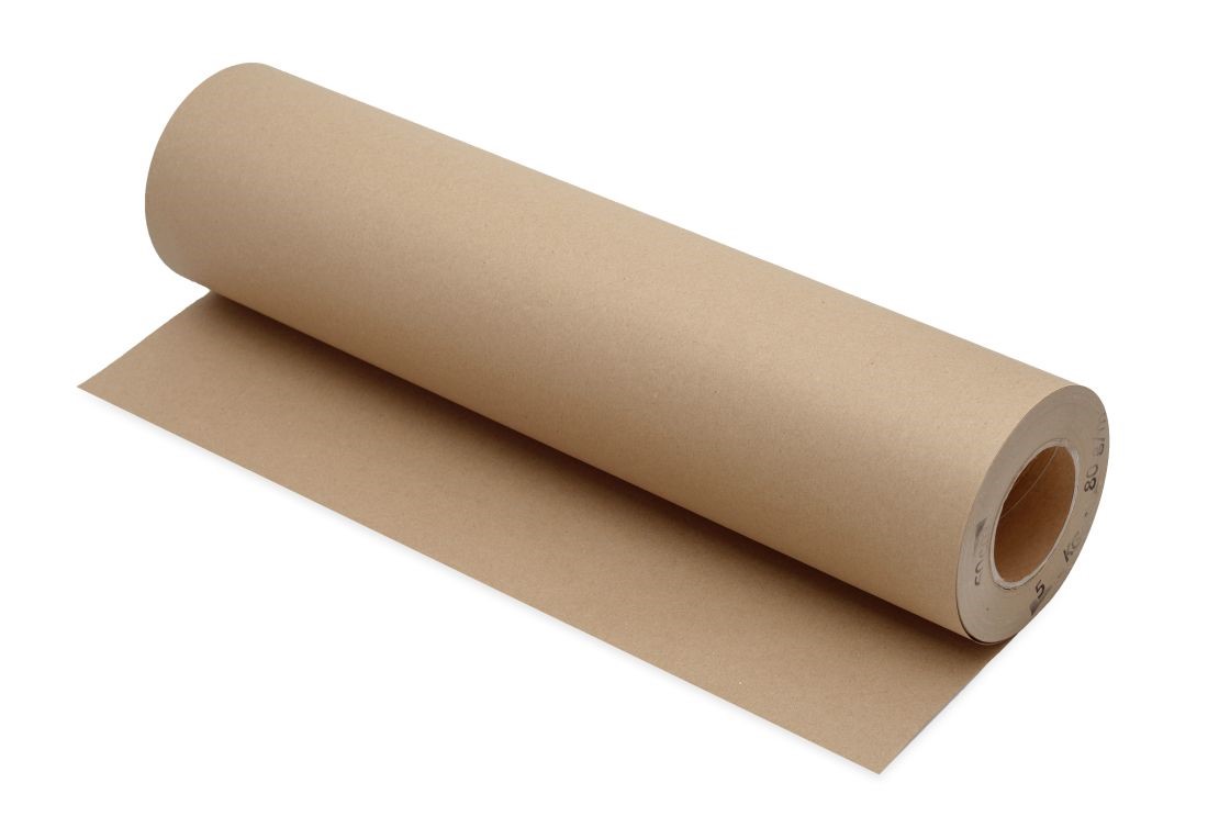 Packpapier aus Altpapier, Rolle 60 cm × ca. 100 m – 5 kg