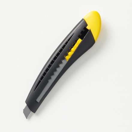 Bezpečný nôž Excell CM-9-BK mini pre balenie, fólie a papier