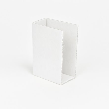 Biely kartónový roh 70x70x25 mm na ochranu okraja parciel