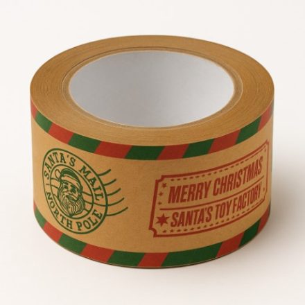 Papierová páska Vianočný Santa Claus 48mm/50m pre dary