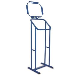 Laboratórny regál 240 l kovové SW-240.200 modrá