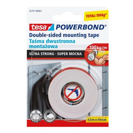 Montážna páska POWERBOND super silný 1,5m 19mm