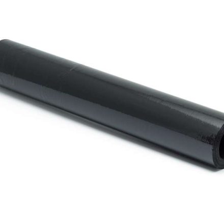 Čierny beztubový stretch film 50 cm 1.5 kg čisté balenie paliet