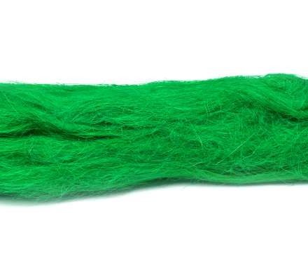 Sisalová zelená, prírodné dekoratívne vlákno veľký balík cca. 400 g