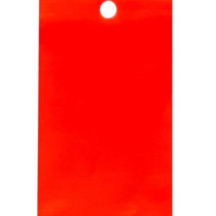 Červené strunové vrecia, mini vaky 45x65 mm 100 Um, 50 ks