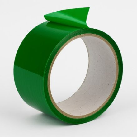 Zelená akrylová obalová páska 48 mm x 45 m pre škatuľky a balenia