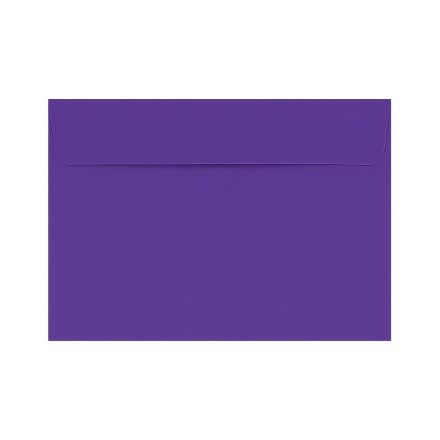 Fialová dekoratívna obálka B6 HK 120g 125x175 mm, 50 ks na pozvánky