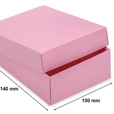 Kartónová dekoratívna darčeková škatuľa 140x100x47 mm prášok ruže S