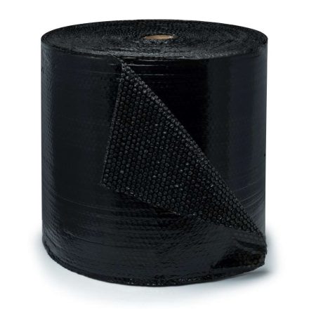 Čierny ochranný bublinkový film 50 cm x 80 mb B1 10 mm na balenie