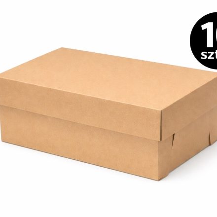Papierová lepenka 320x220x130mm Škatuľka s uzáverom topánky 10 Umenie