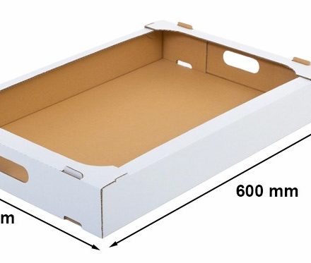 Módna karta 600x400x85 mm B380 FEFCO 436 hnedá