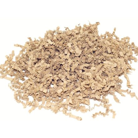 Organický papier výplň pre obaly hnedé chipsy 1 kg