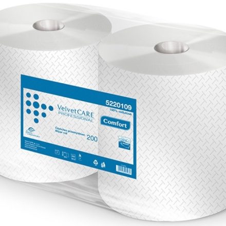Čistenie zamatovej celulózy 26,4 cm 200 m, 2 rolky, 800 c.