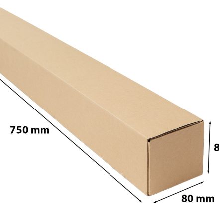 Hnedá pastelka B1 750x80x80mm fashion box