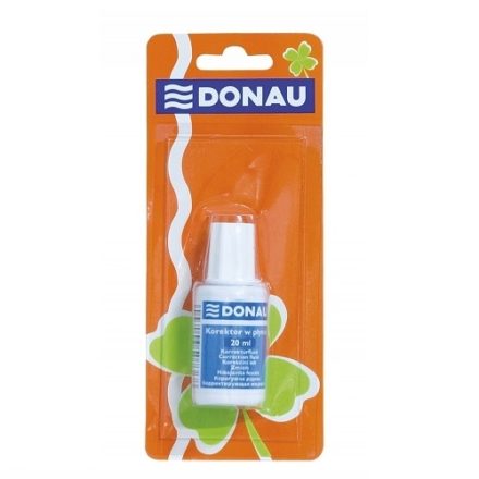 Donau kvapalný korektor 20 ml s kefkou, korekcie kancelárskych kvapalín