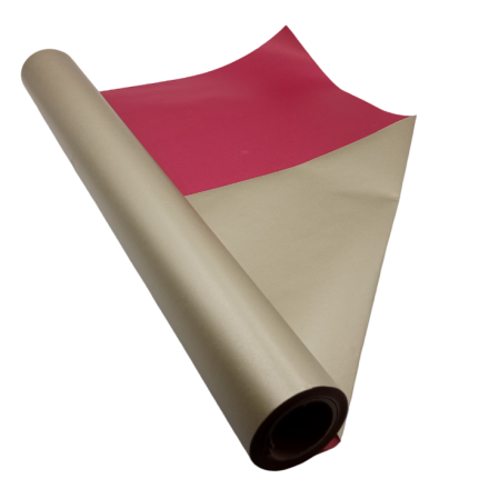 Baliaci papier Kraft Bord zlato na darčeky 70 cm x 25 m 60 g/m2