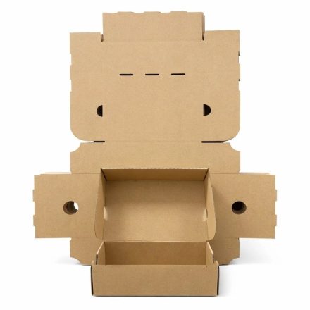 Papierová lepenka 340x240x140mm Fefco 418 Box na topánky 25 Umenie