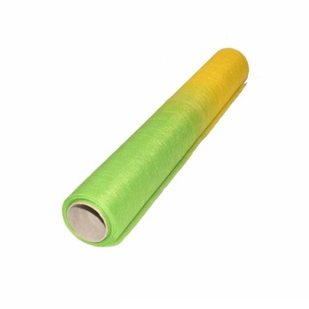 Flizeline ornamented ombre zelená-žltá 50 cm x 7,32 m 37 g/m2