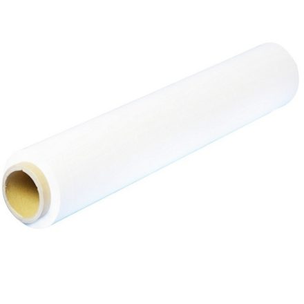 Biely strečová fólia 50 cm 1,5 kg Hrubé 23 um pre balenie