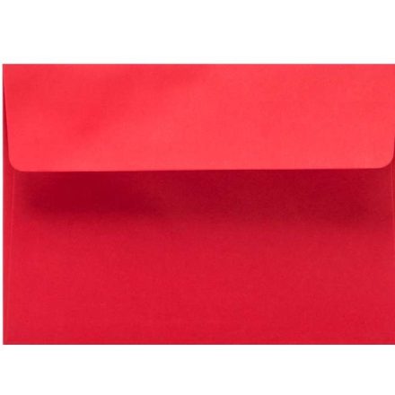 Dekoratívne obálky B6 HK Červená X-17 Samolepiace 120 g/m2 50 ks