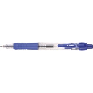 Automatické gélové pero DONAU 0,5 mm, modrá vodeodolná
