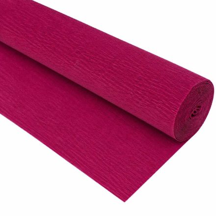 Taliansky krep 180g Burgundsko 50cm/250cm Dekoratívne Cartotecnica Rossi