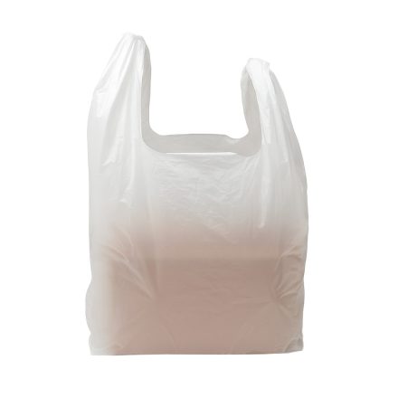 Fóliová reklama SARAN Nákupná taška na 5kg 26x5x45cm 200 ks 8um