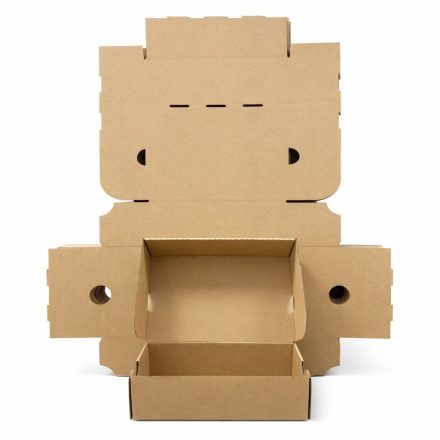 Papierová lepenka 270x220x100mm Fefco 418 Box na topánky 50 Umenie