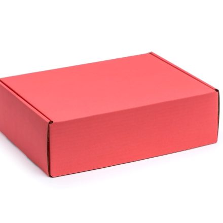 Papierová lepenka 330x250x100 Červený koral F427 dekoratívny box