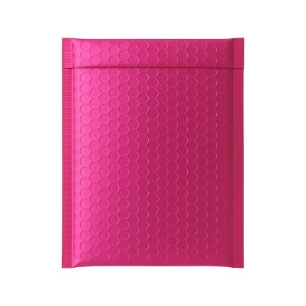 Kovová obálka bubliny 270x360 mm Ružové elegantné prípady