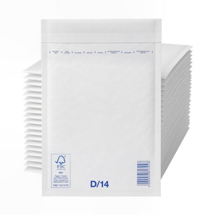 Ochranné bublinkové obaly VP D14 biela 200x275 mm škatuľka 100 ks
