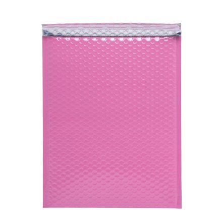 Ružové kovové bublinové obaly 220x265 mm 100 dekoratívne umenie
