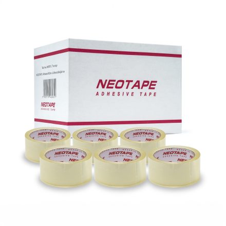 Tichá priehľadná obalová páska NEOTAPE 48 mm x 60 m, kartón 72 rolky