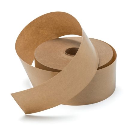 Papierové vystužené gumové pásky 70 mm x 150 m pre škatuľky