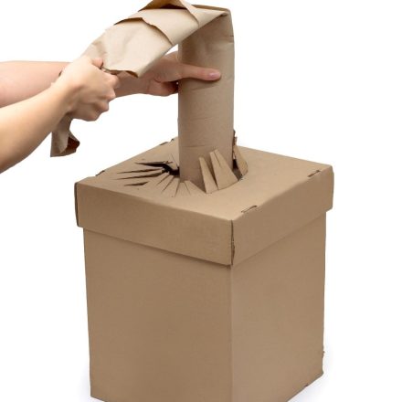 Papierová výplň BOXFILL na balenie vo zvitkoch 350 mm 450 m 12,6 kg