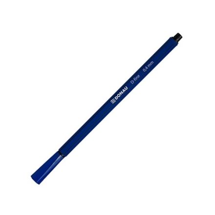 Donau D- Fine tenké pero modrá 0,4 mm s vláknovým hrotom 1 ks