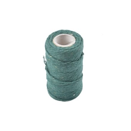 Zelený bavlnený kábel 2 mm 70 m na cievkach 100 g