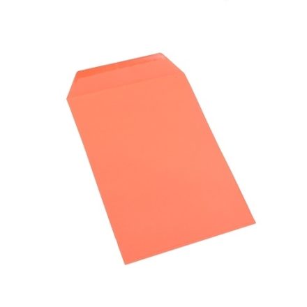 Papier dekoratívne obálky C4 červené samolepiace HK 100 g 25 ks