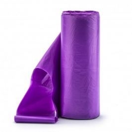 Odpadové vaky LDPE 120 l, 27 Um, fialové, 25 ks