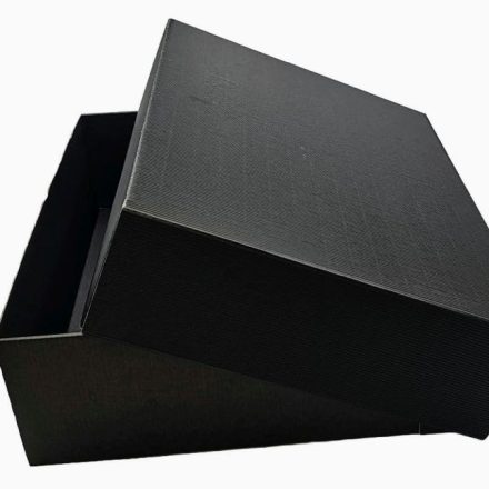 Kartónové škatule s čiernym viečkom 350x300x90mm, 10 ks