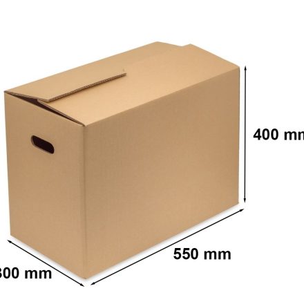 Lepenka na odstránenie dreva 550x300x400 mm 5 hnedé vrstvy