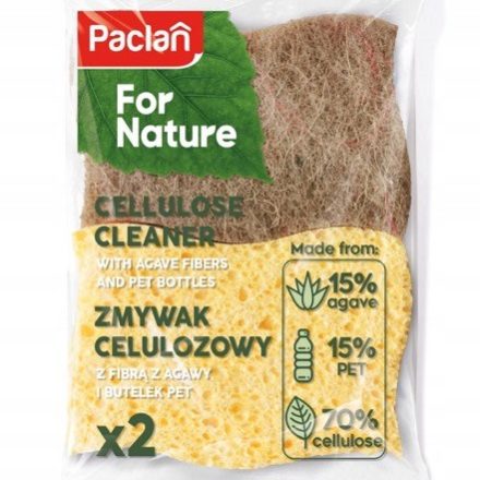Organická umývačka riadu ECO, špongiou na umývanie riadu 2 kusy agávových vlákien