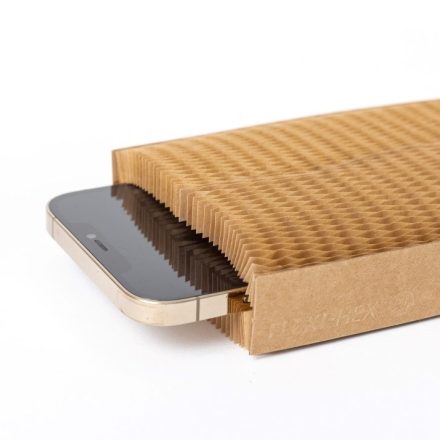 Papierové puzdro z medového plástu 20 cm Flexi-Hex Air Kraft Recyklovaný