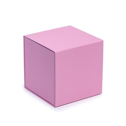 Magnetická škatuľa 150x150x150mm Ružové dekoratívne pre premium darčeky