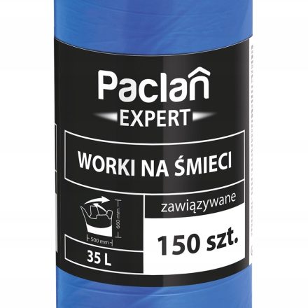 Odpadové vrecúška Paclan Expert Multitop 35L 150 modré ks