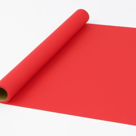 Saténová fólia dekoratívna červená 50 cm x 9 m pre floristiku