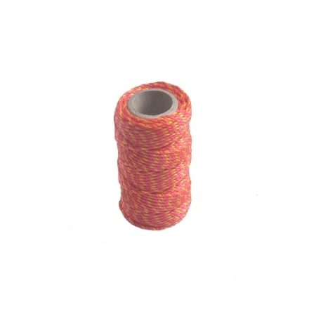 Tehlové lano stavebné lano PP Červené zlato 30 m 1,6 mm