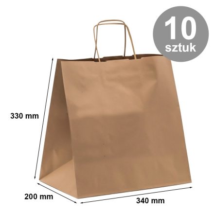 Balenie - balenie - vrece 340x200x330 GREEN FLOWER 10 ks  10 ks