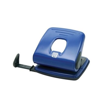 Kancelársky otvor SAX 418 mEtal blue to 25 papierové listy