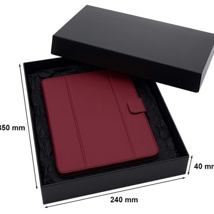 Čierna darčeková krabička laminovaná 350x240x40mm s uzáverom